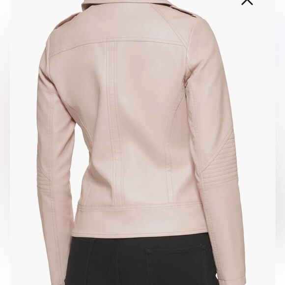 Womens Guess Faux Leather Motorcycle
Jacket size L - Picture 8 of 14